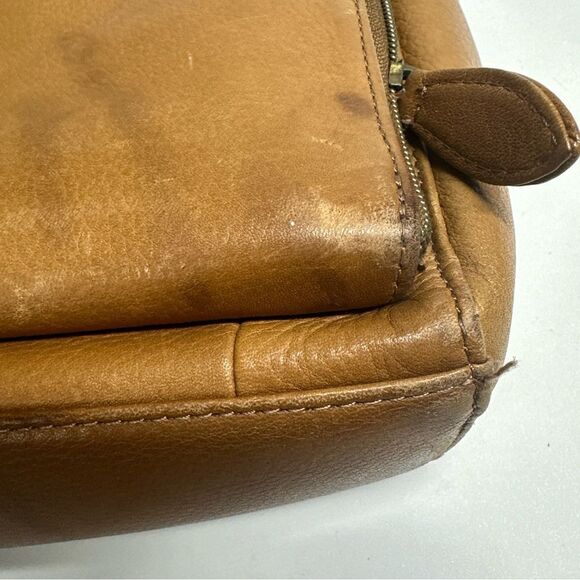 Fossil Tan Brown Leather Crossbody Shoulder Bag 75082 See Description - Picture 4 of 16